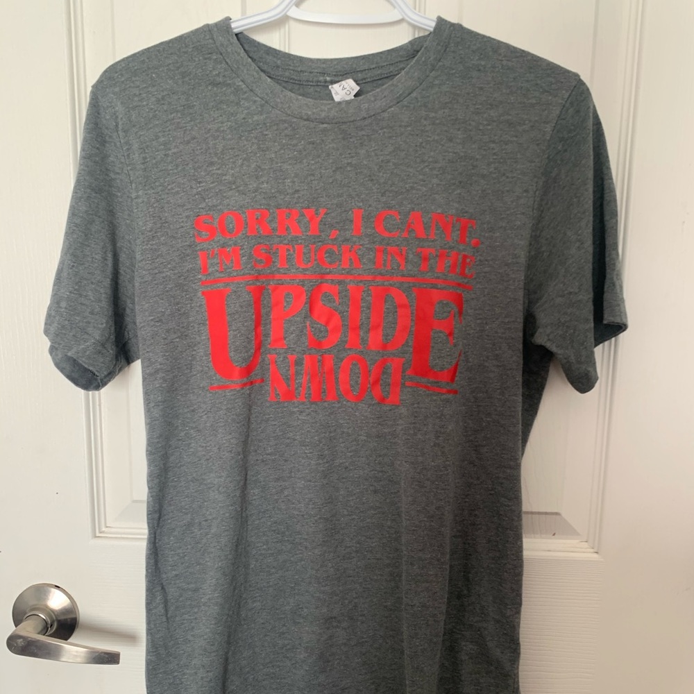 stranger things graphic t shirt